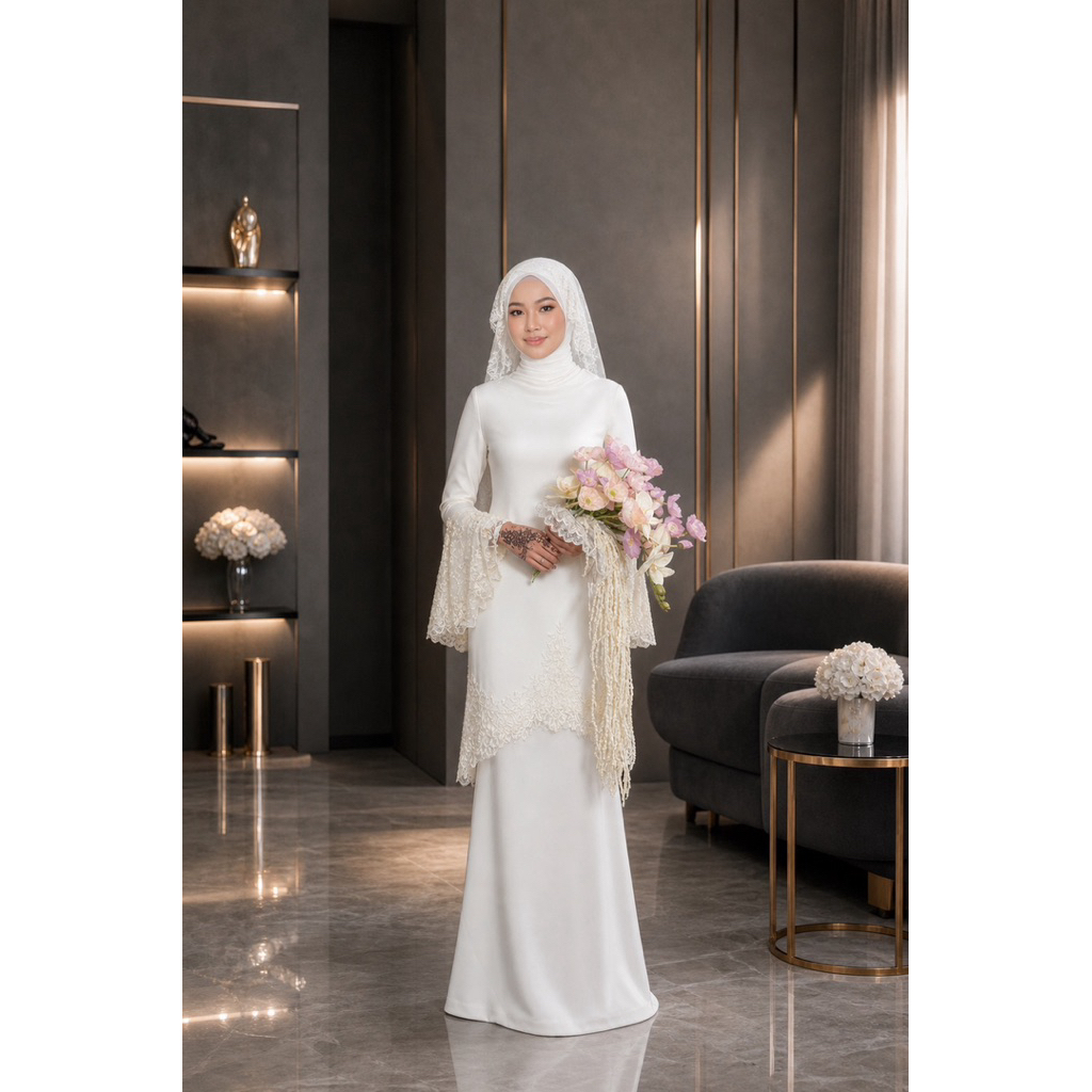 gaun pengantin  malaysia melayu gaun akad gaun walimah wedding dress gaun melayu gaun pengantin mela