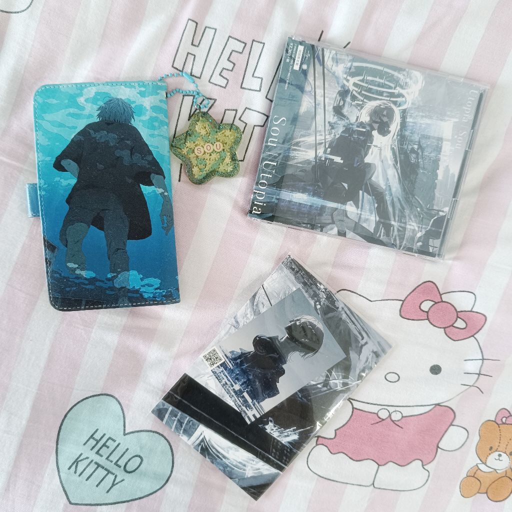 sou utopia official album postcard phone case wallet // j-pop utaite merchandise merch