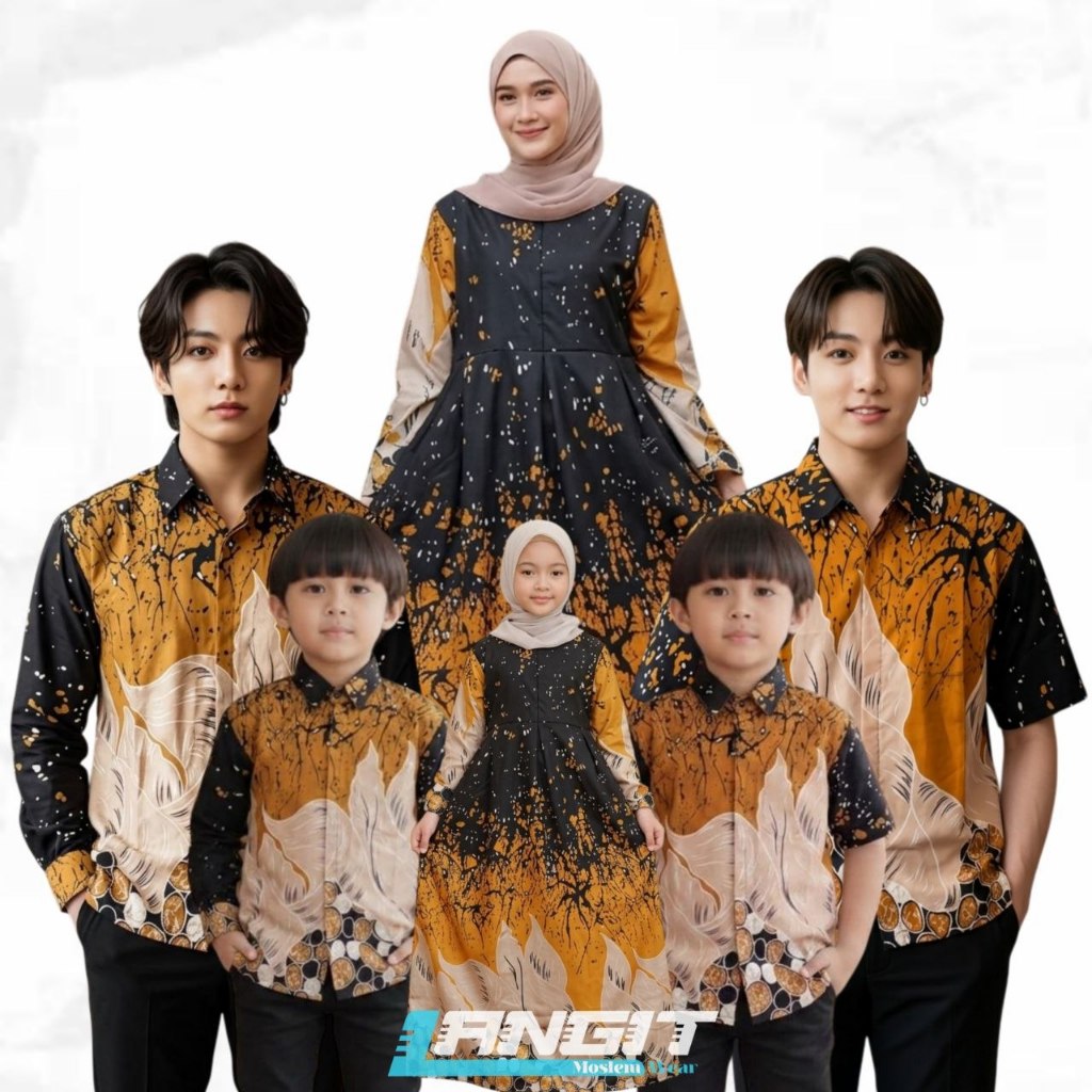 Baju Batik Couple Keluarga Terbaru Batik Couple Keluarga Kondangan Wisuda Sarimbit Keluarga Elegant