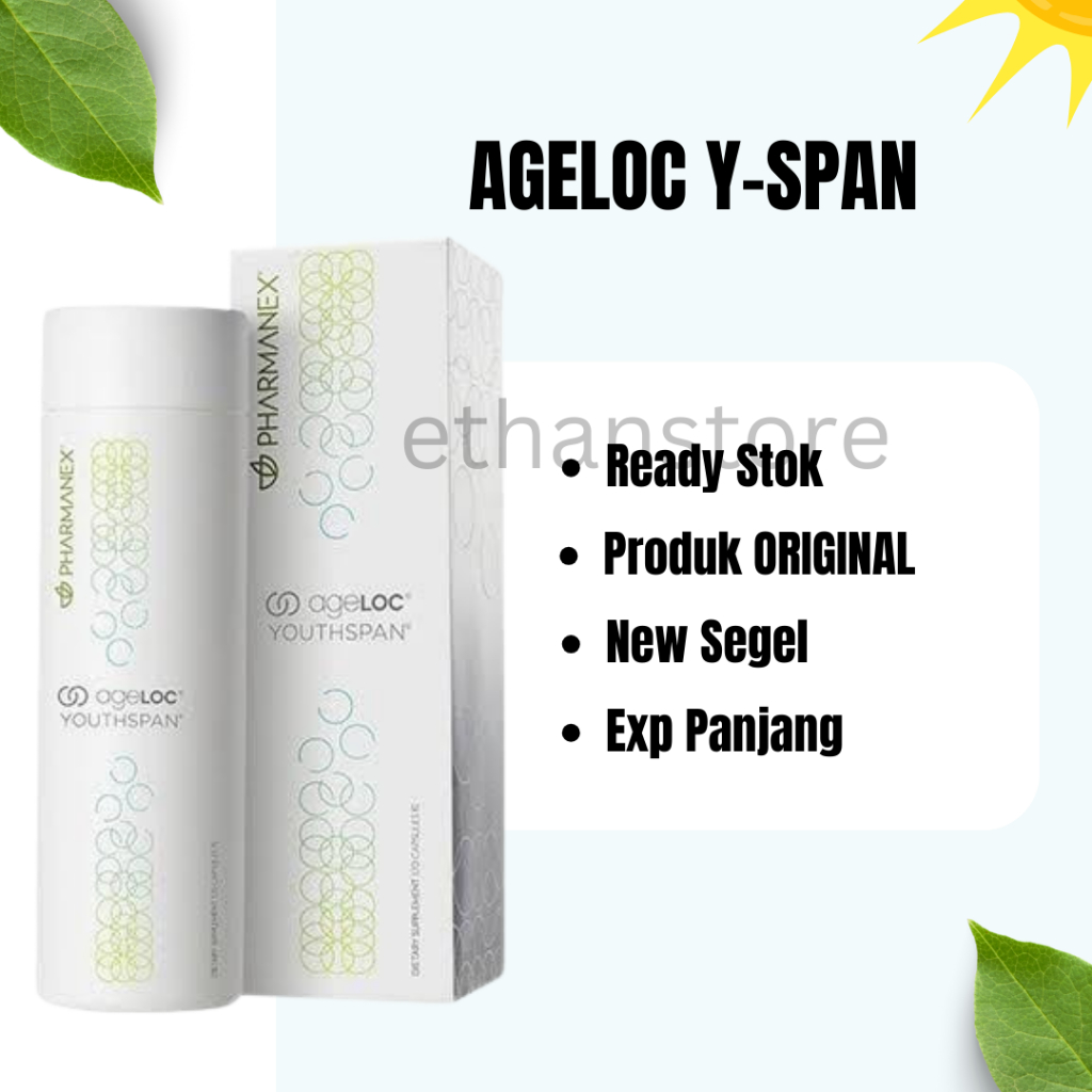 Suplemen Anti Aging Y-span isi 120 caps Original