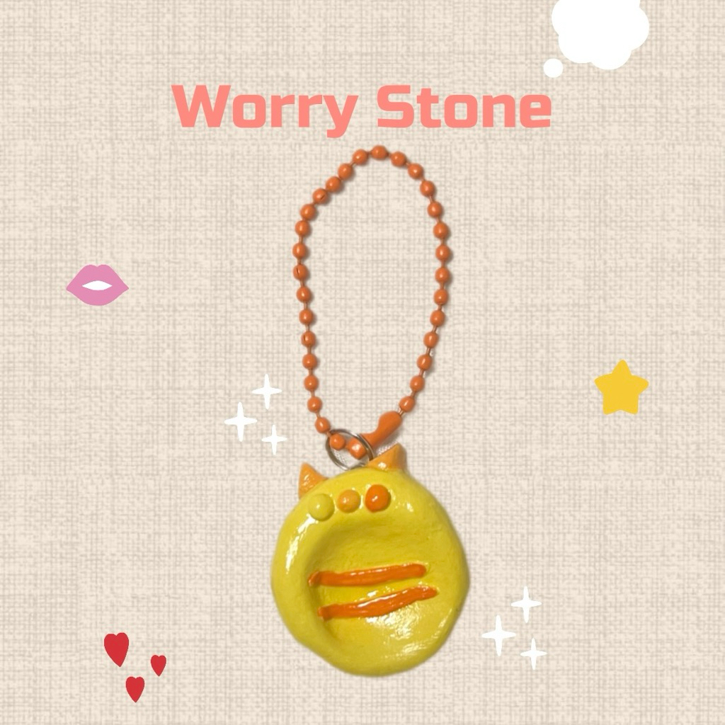 Custom Worry Stone Clay