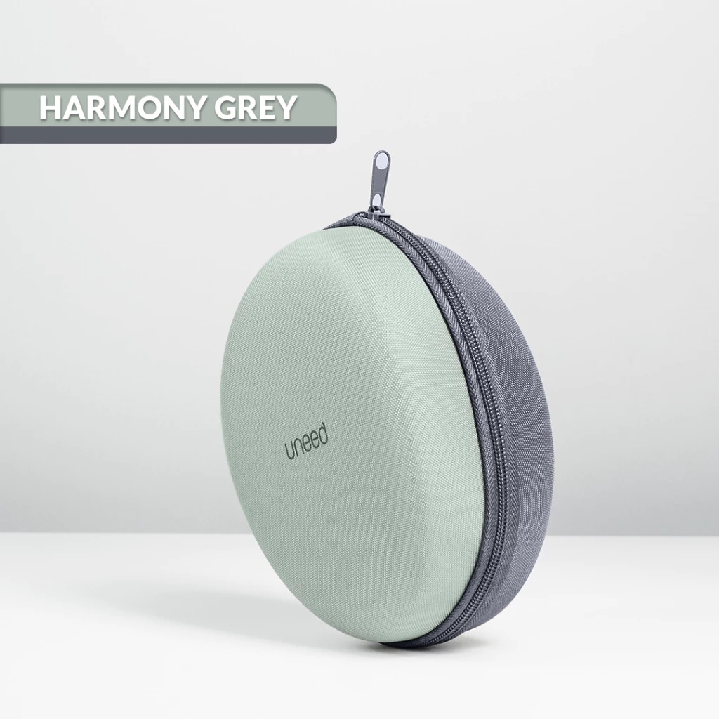 Uneed Hardcase Storage Bag for Wireless Headphone - Harmony Grey