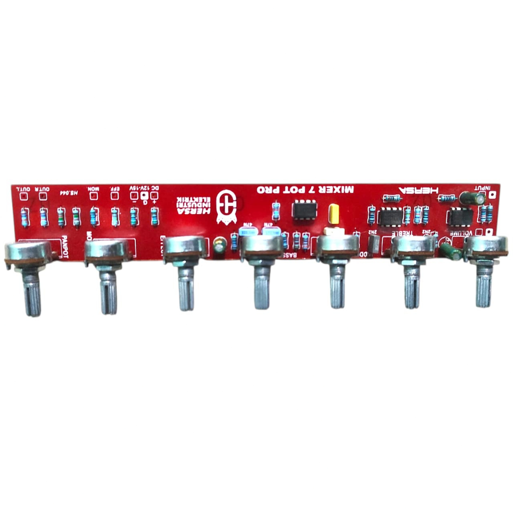 Kit tone control mixer 7 potensio pro UPS