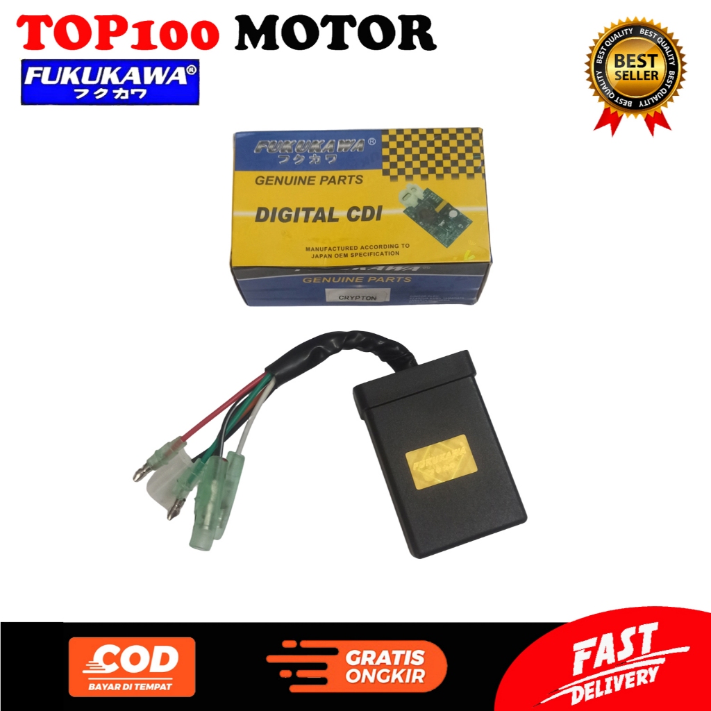 FUKUKAWA CDI DIGITAL CRYPTON ECU RACING MIKRO KOMPUTER NO LIMIT