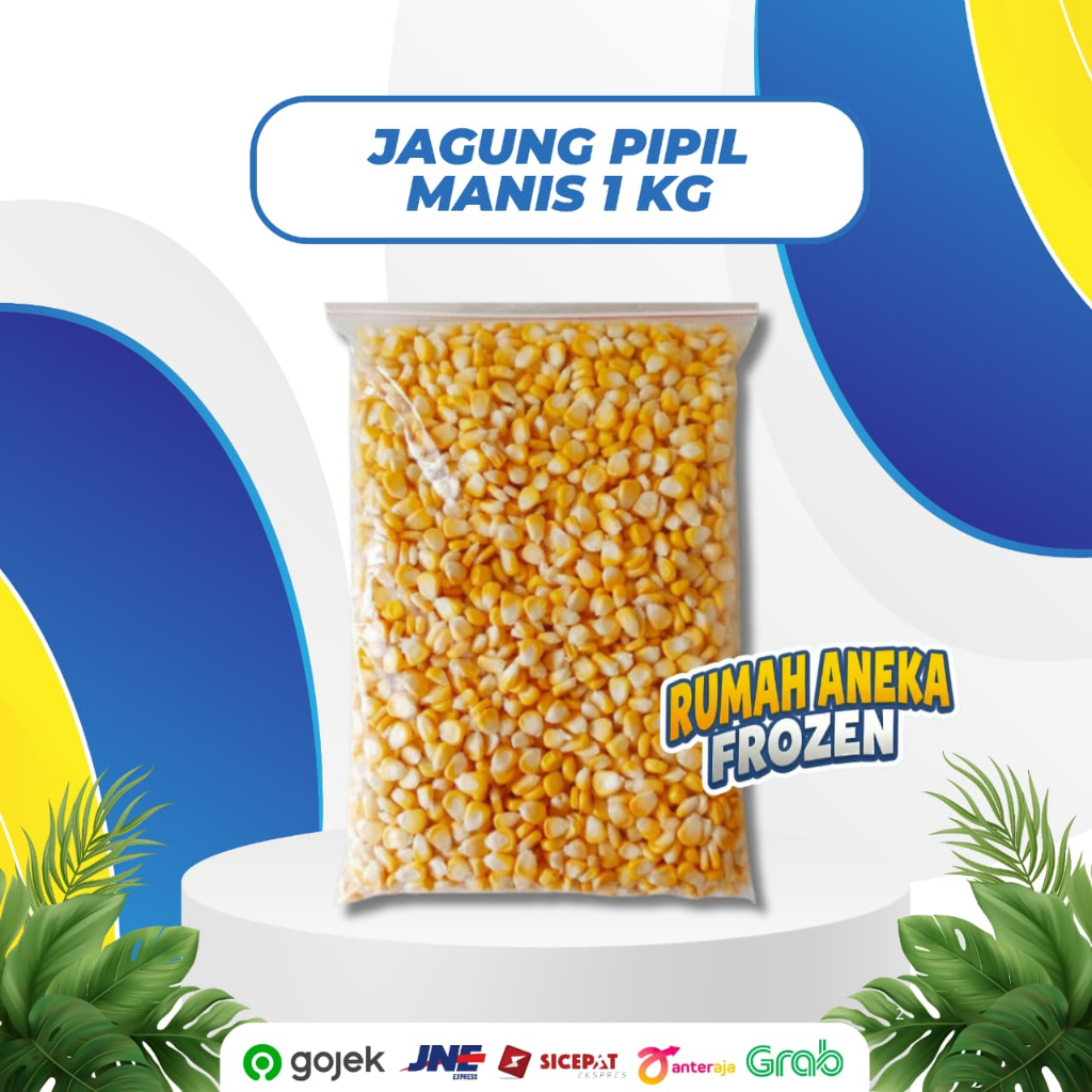 jagung pipil manis 1kg/jagung kupas praktis/jagung manis
