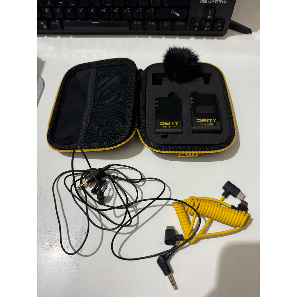 Deity mic pocket wireless second bekas