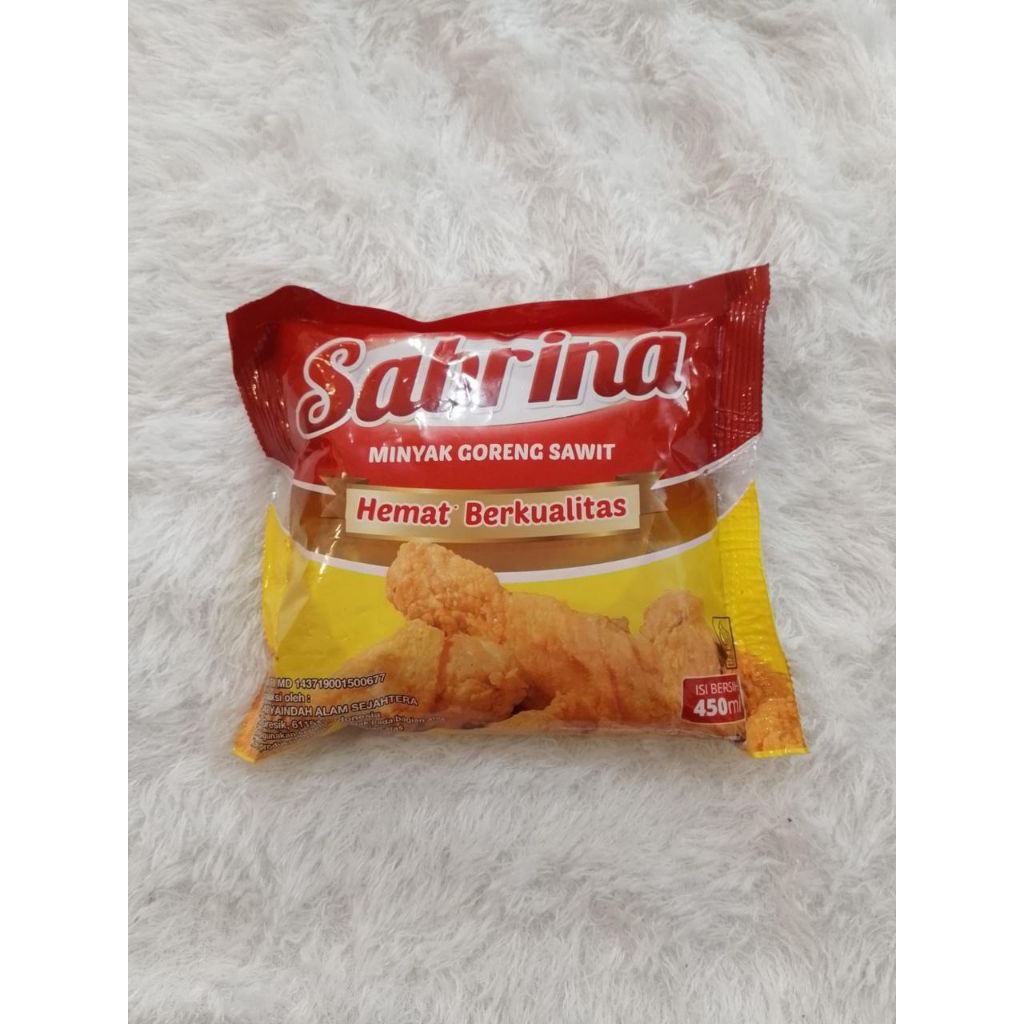minyak goreng Sabrina 450ml bisa instan
