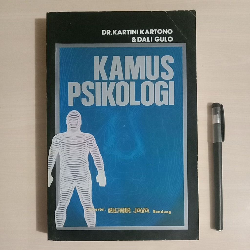 KAMUS PSIKOLOGI - DR. KARTINI KARTONO & DALI GULO - PENERBIT PIONIR JAYA, 2000 - Buku Bekas Murah Or