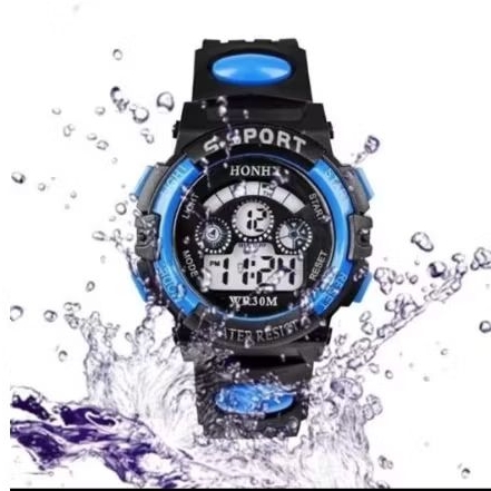 Jam Tangan Anak Terlaris Waterproof LED Digital Nyala Keren