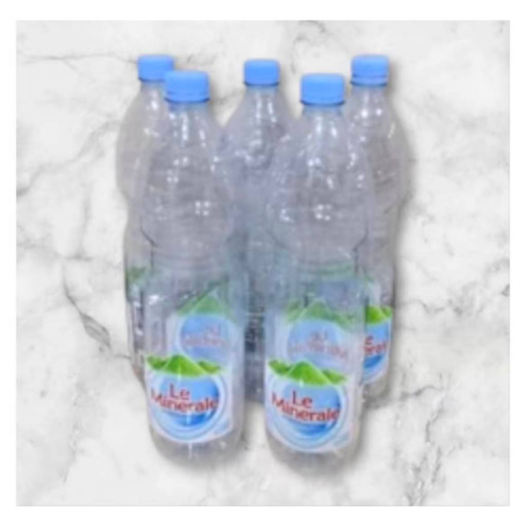 Botol Bekas Le Minerale 1.5 Liter dan Merek lain