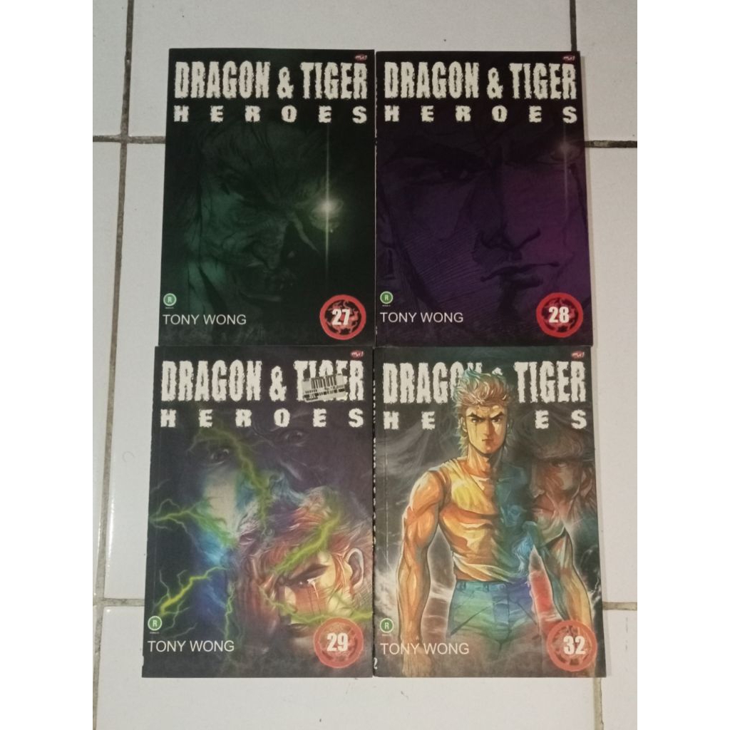 Komik Dragon Tiger Heroes Tony Wong Satuan