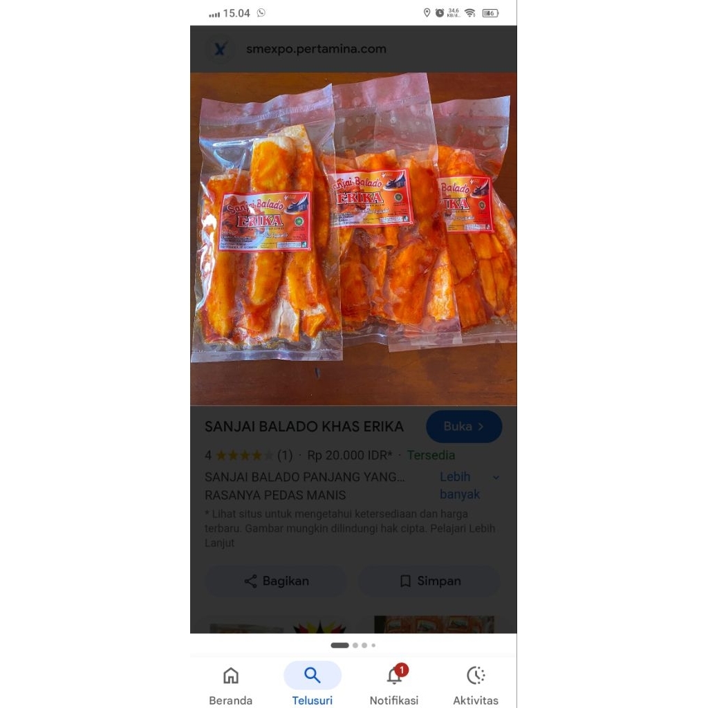 Kerupuk Gendar Goreng - Rasa Asin Manis, Gurih, dan Kenyal