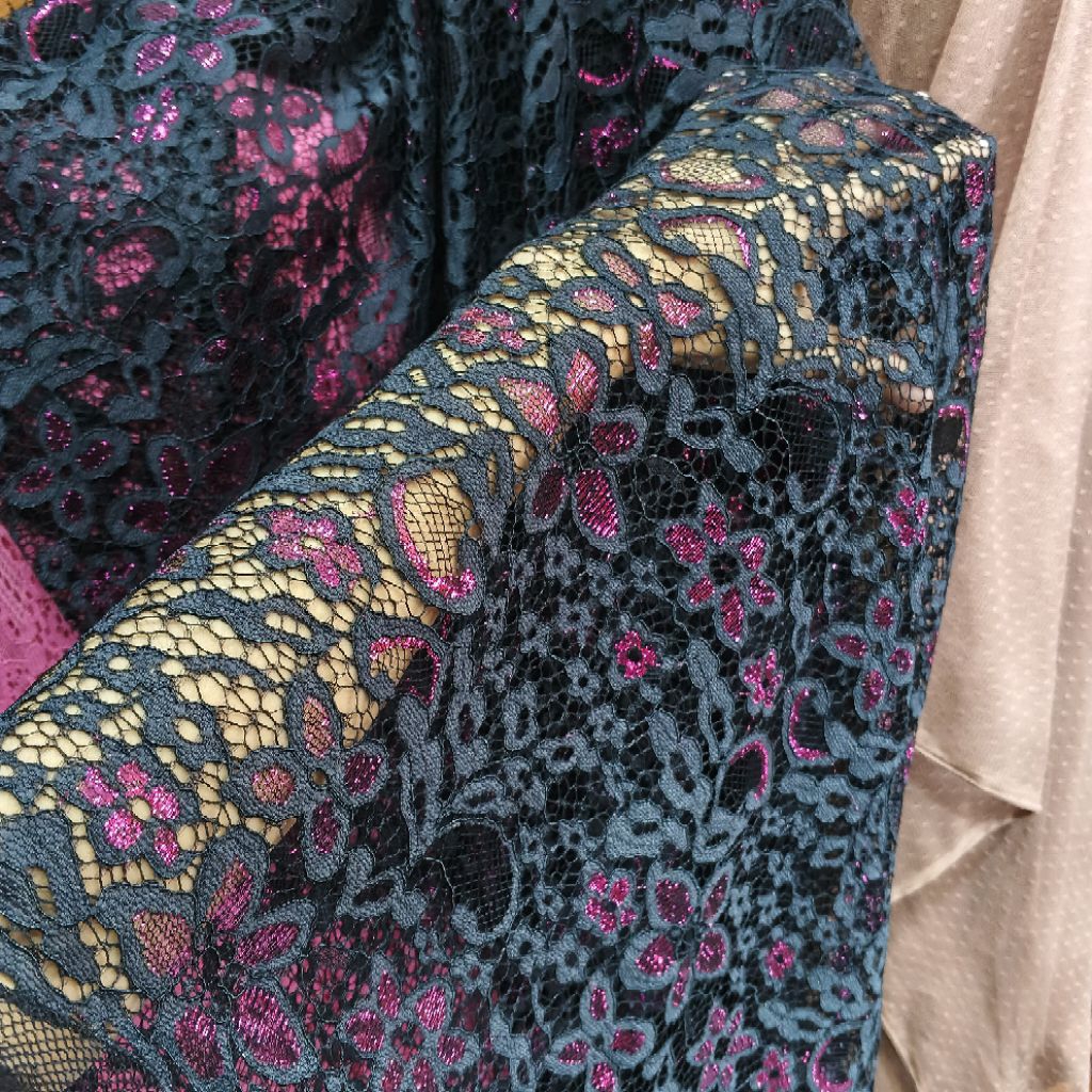 kain brokat meteran - Harga/0,5meter - kain brokat premium - kain brokat luxury - kain brokat kebaya