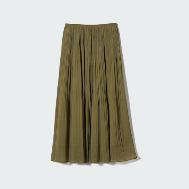 Rok Uniqlo Plisket Sifon
