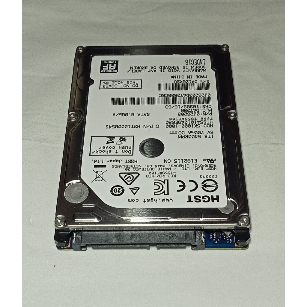 Bunyi cetek cetek HDD 1TB 2.5 inch Hard Disk SATA Internal Laptop