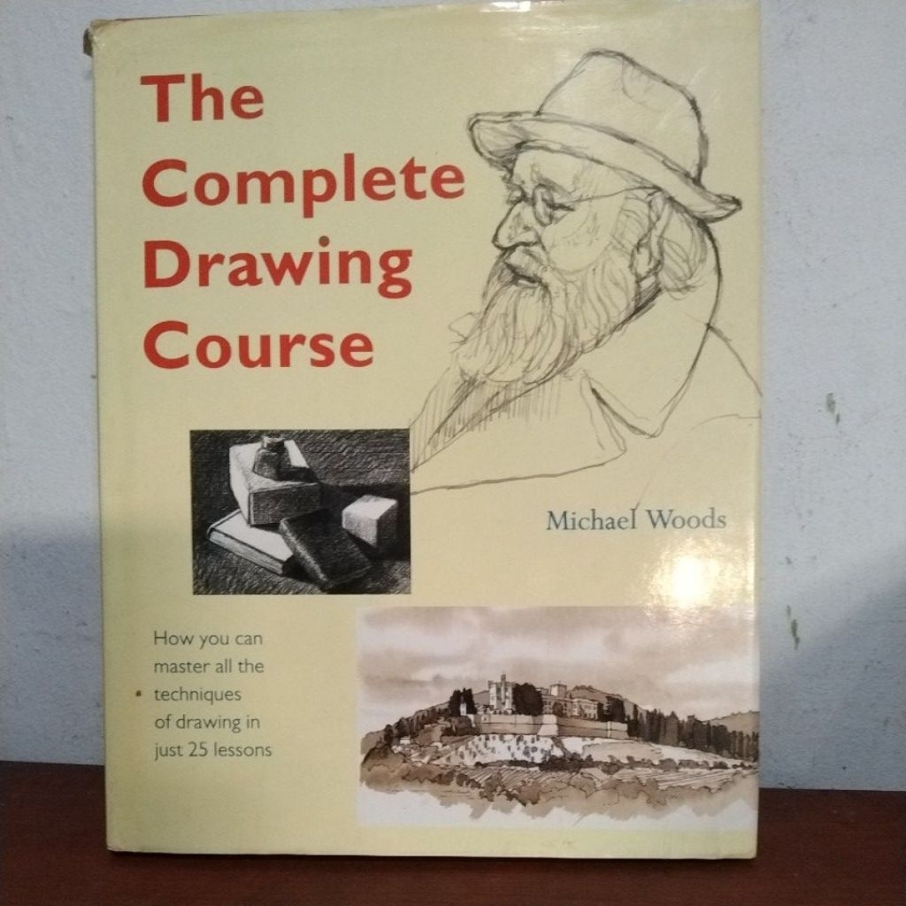 Buku the complete drawing course by Michael woods