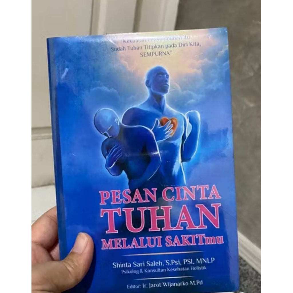 Buku Pesan Cinta Tuhan Melalui Sakitmu Best seller "