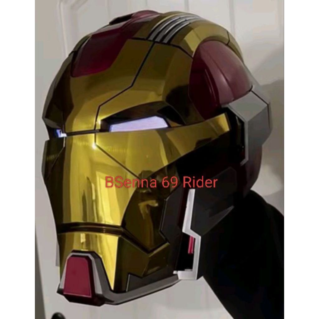 helm iron man otomatis mk-17/ mark50/mark L