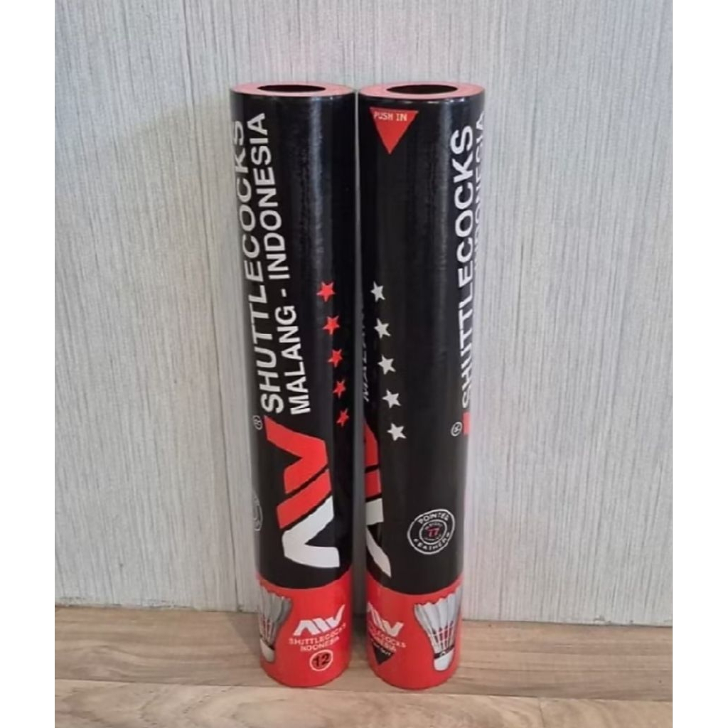 Shuttlecock / Bola Raket Badminton AW Hitam Original