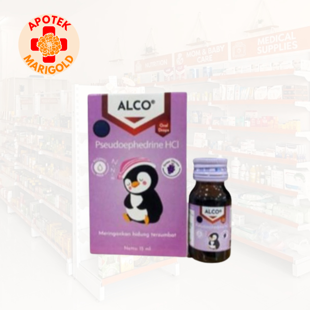 Alco Drop 15ml - Meringankan Hidung Tersumbat Bayi