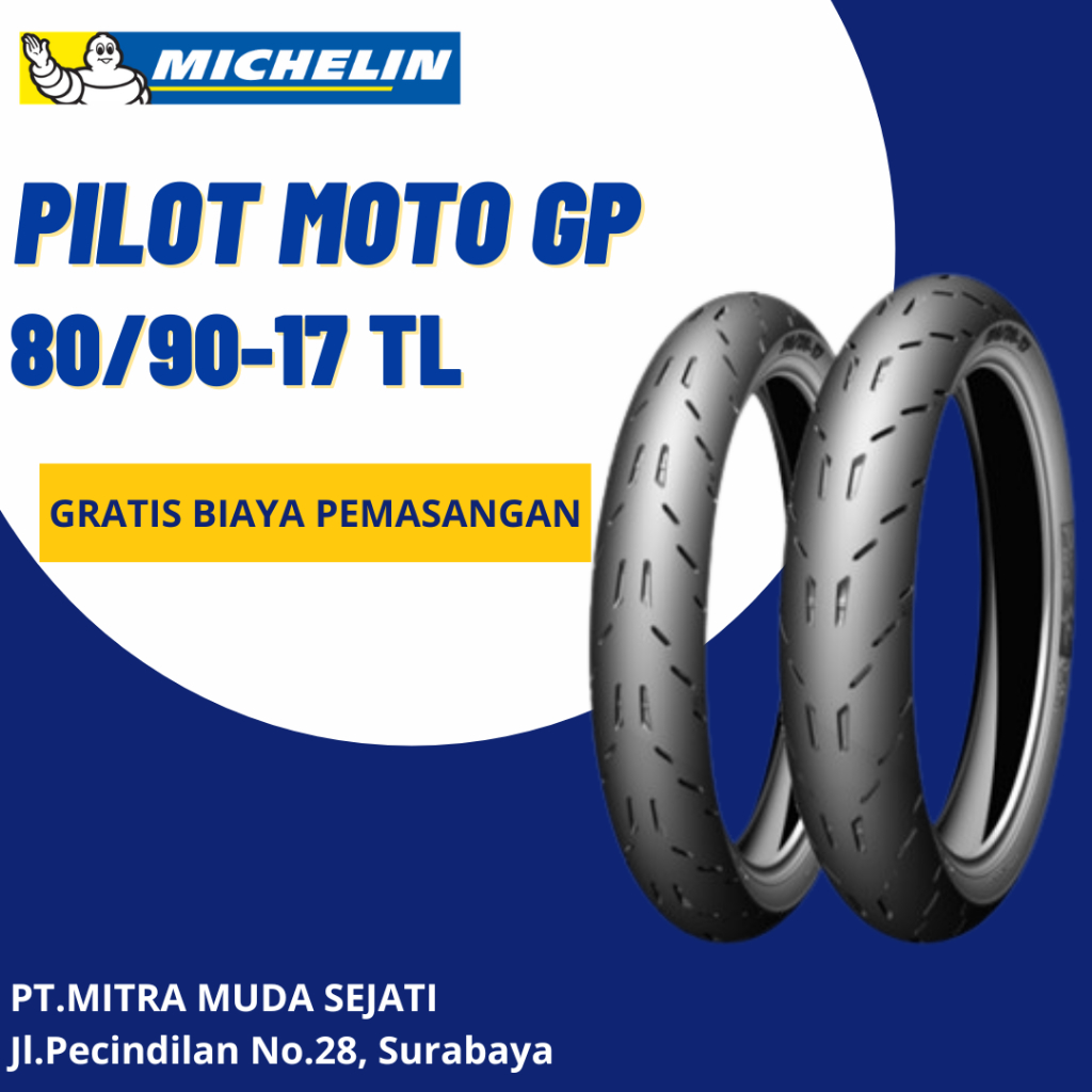 Ban Motor 80/90-17 MICHELIN Pilot Moto GP TL