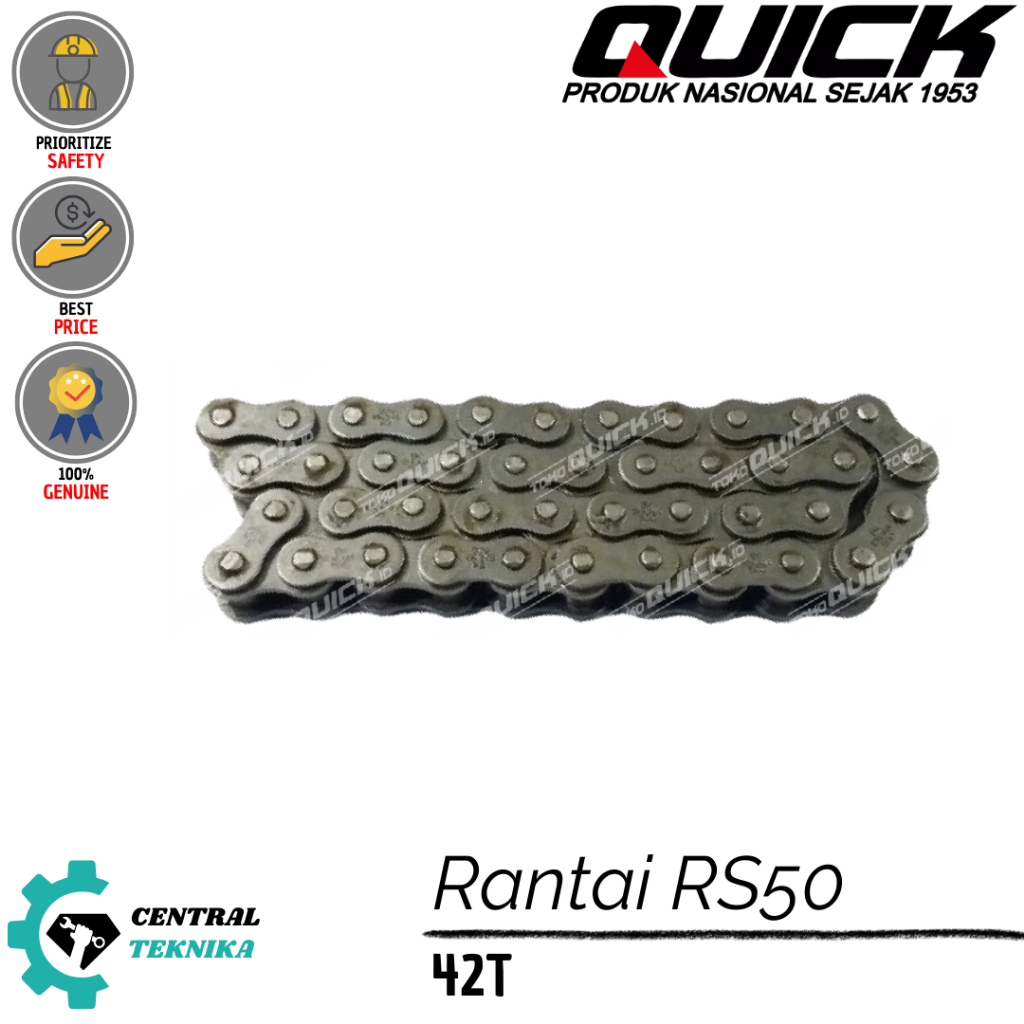 Chain/Rantai RS 50-42 Links G1000 Quick
