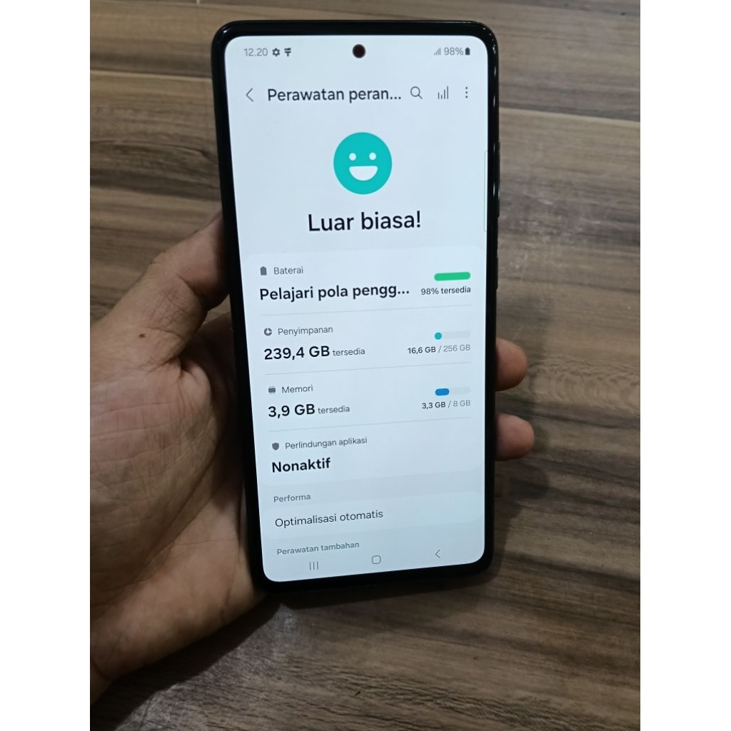 Samsung Galaxy A52s 5G 8/256 seken murah siap pakai