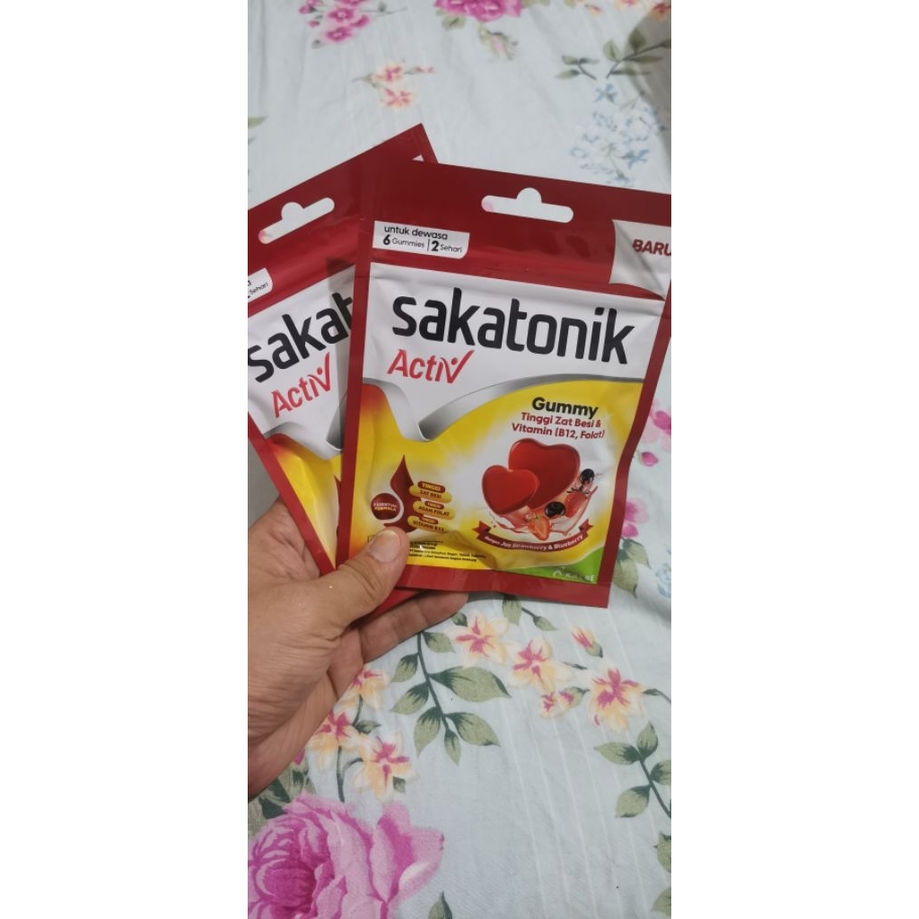 SAKATONIK GUMMY - MULTIVITAMIN ZAT BESI