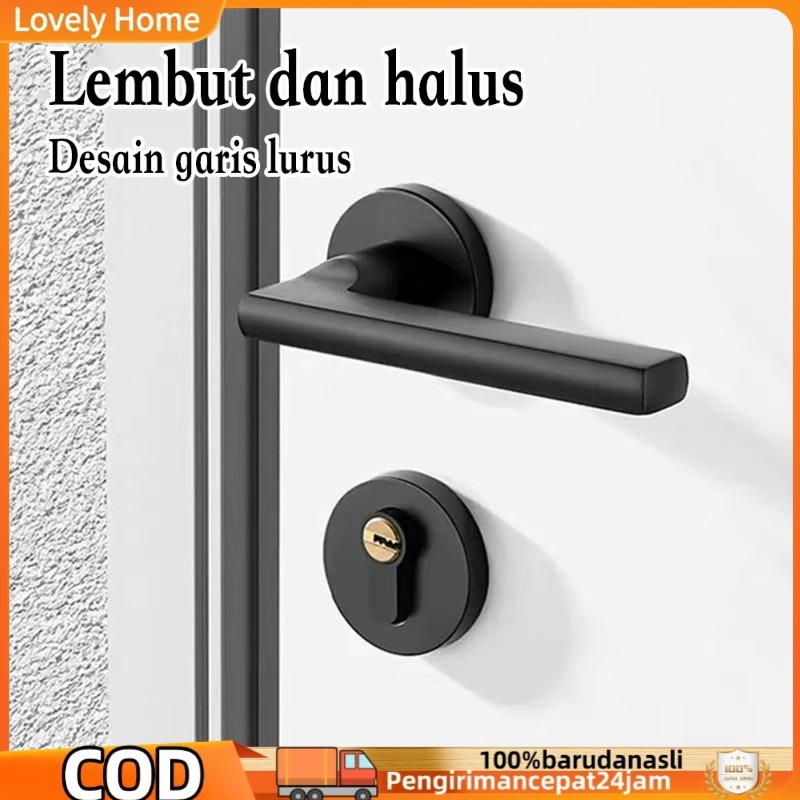 Kunci Pintu Baja Tahan Karat yang Dapat Disesuaikan Rumah Tangga Universal Door Lock Kunci Pintu Kam