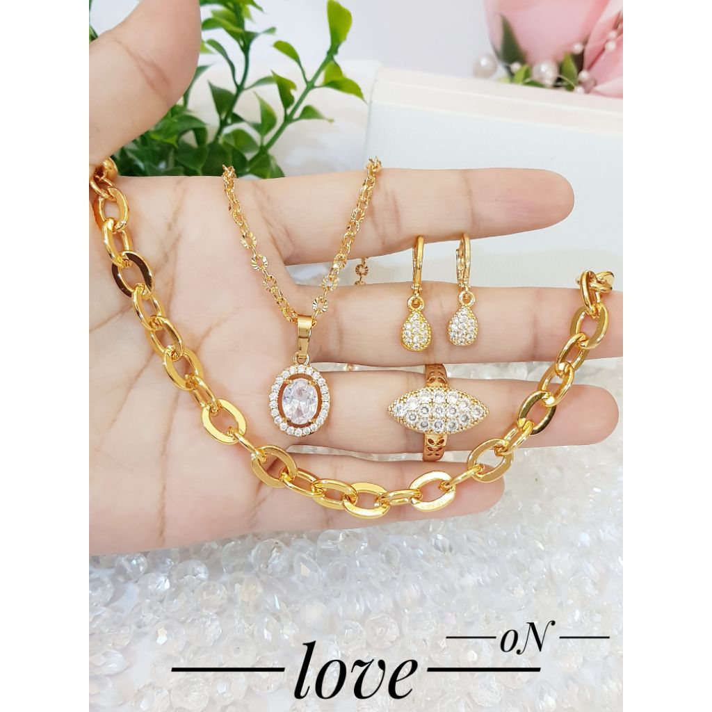 Xuping Set Lengkap Perhiasan Wanita Lv99