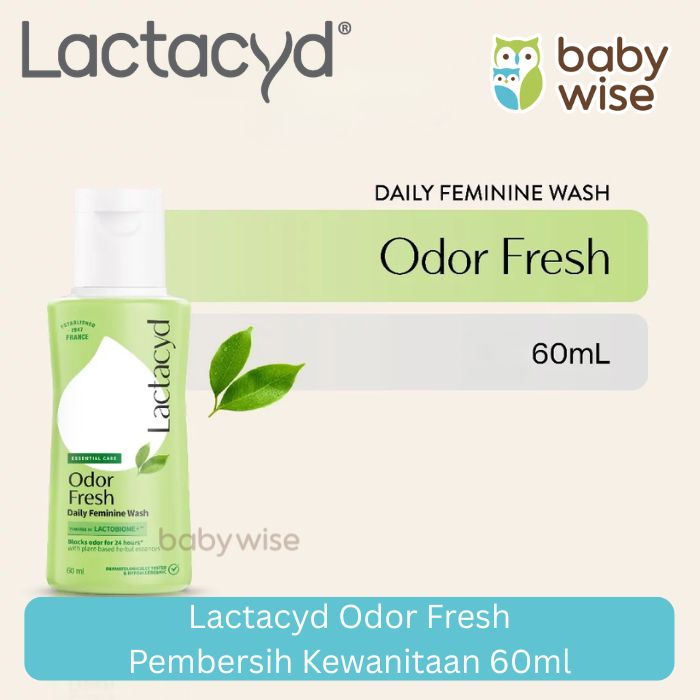 Lactacyd Odor Fresh Pembersih Kewanitaan 60ml - Pembersih Kewanitaan