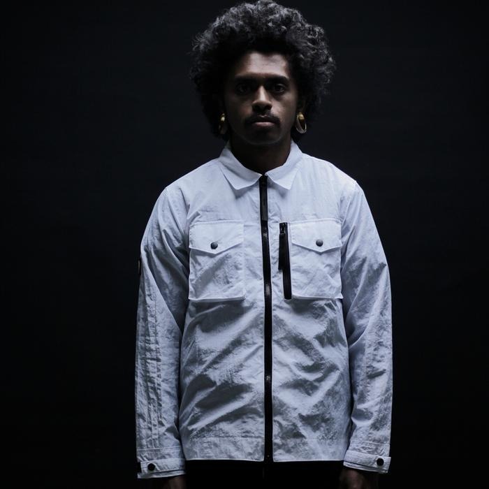 TROUBLEMAKER Obsessed - Overshirt Jacket - Buckingham White