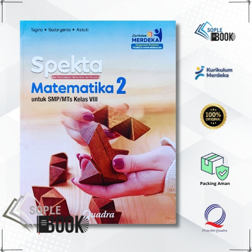 Buku Spekta Matematika untuk SMP/MTs Kelas 8 QUADRA Kurikulum Merdeka