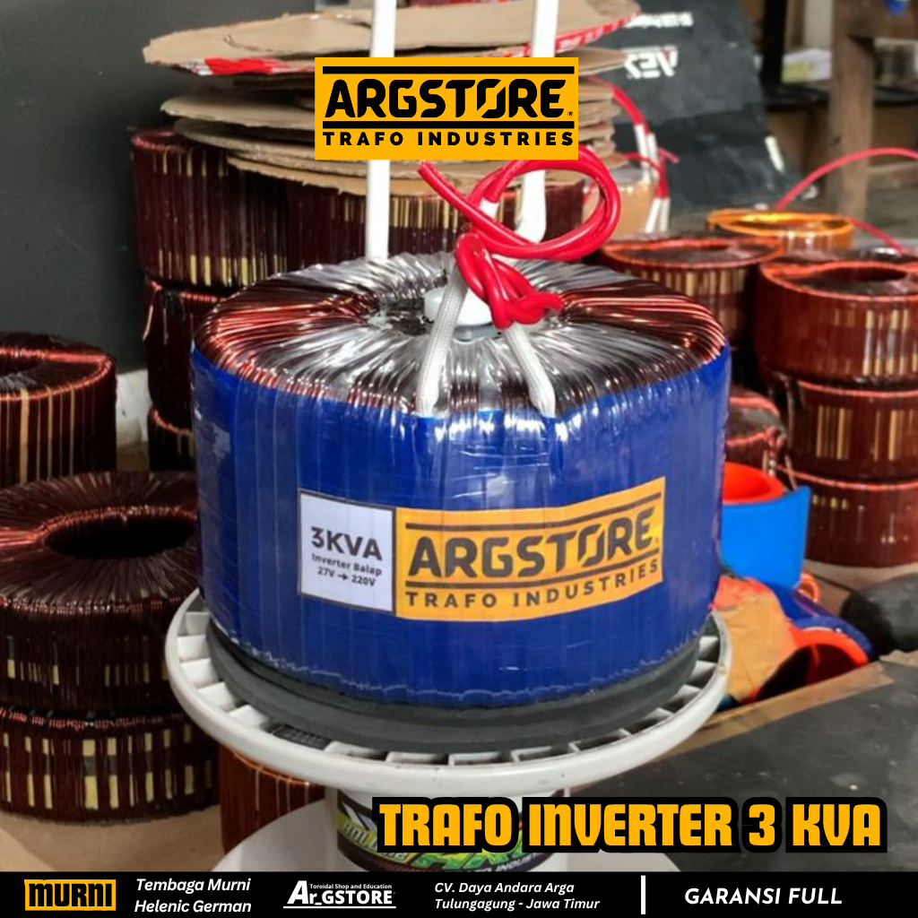 Trafo Toroid Inverter 3 KVA (murni) - Argstore
