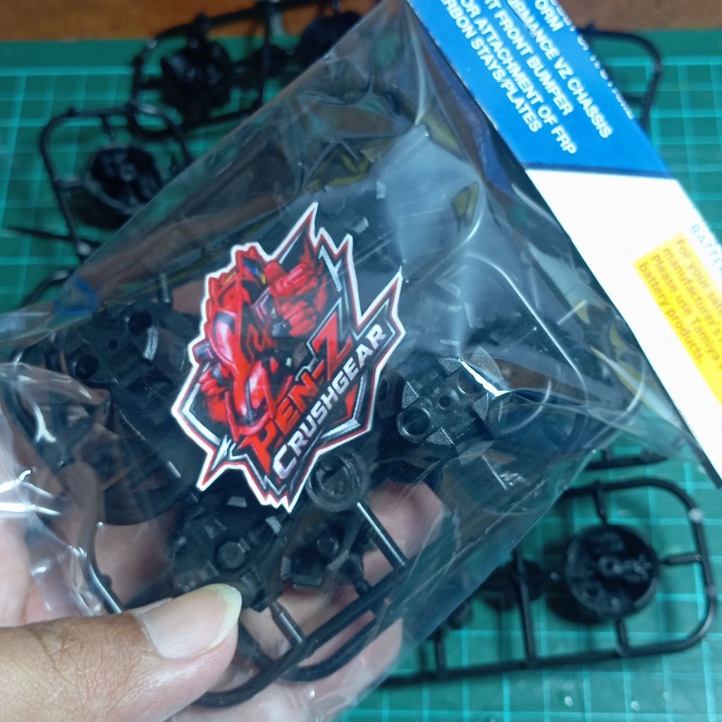 Crush gear part wheel hidash black hi dash hitam after market bukan bandai
