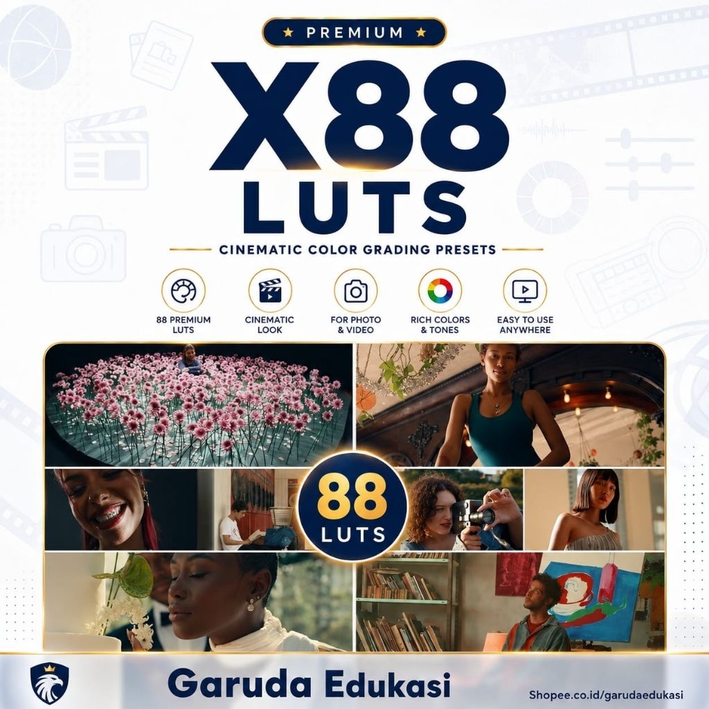 GAMUT X88 Luts | ADOBE PREMIERE DAVINCI RESOLVE