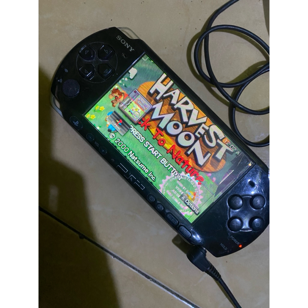 PSP 3000 CFW LCD PECAH