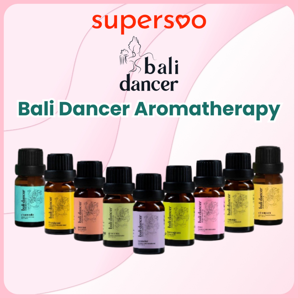 Herborist Bali Dancer Aromatherapy Oil Diffuser 10ml | Aromatherapy Oil | Essential Oil