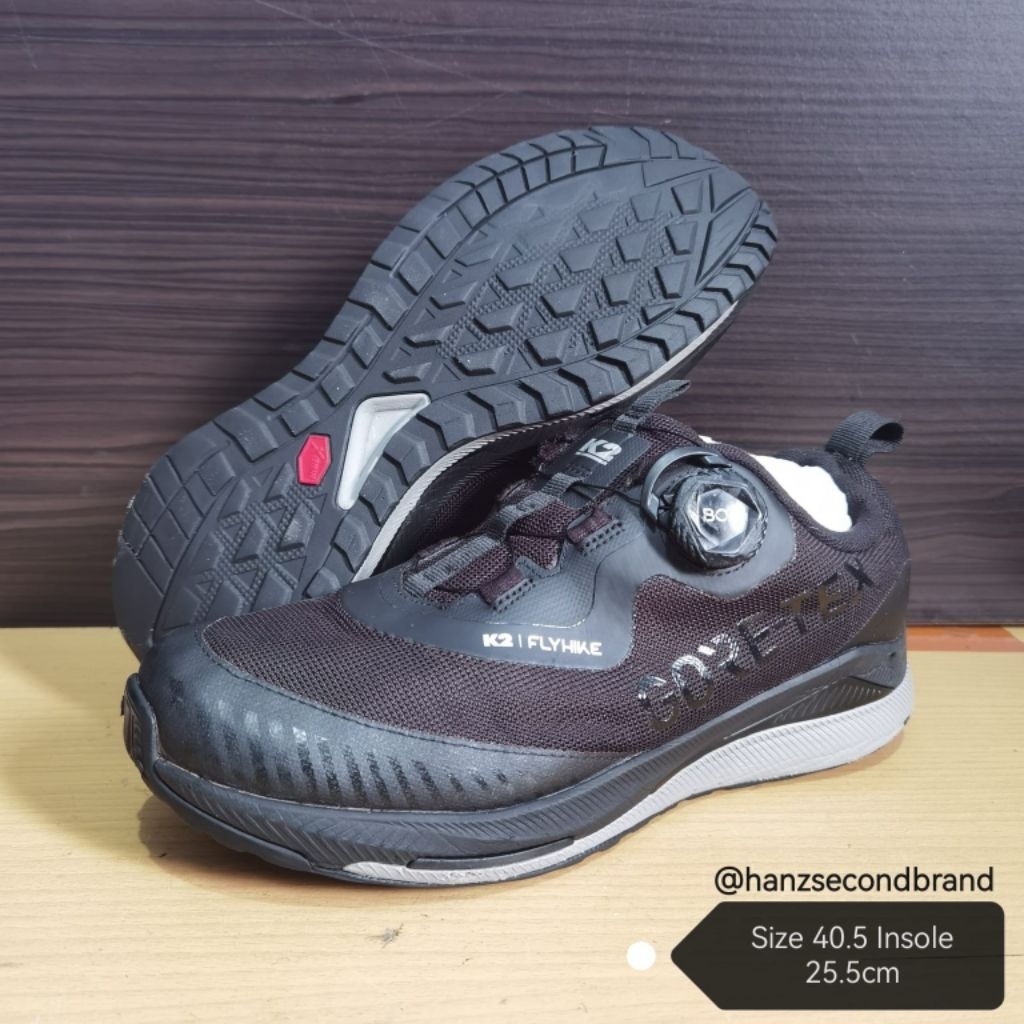 K2 FLYHIKE GORE-TEX BOA BLACK 40.5