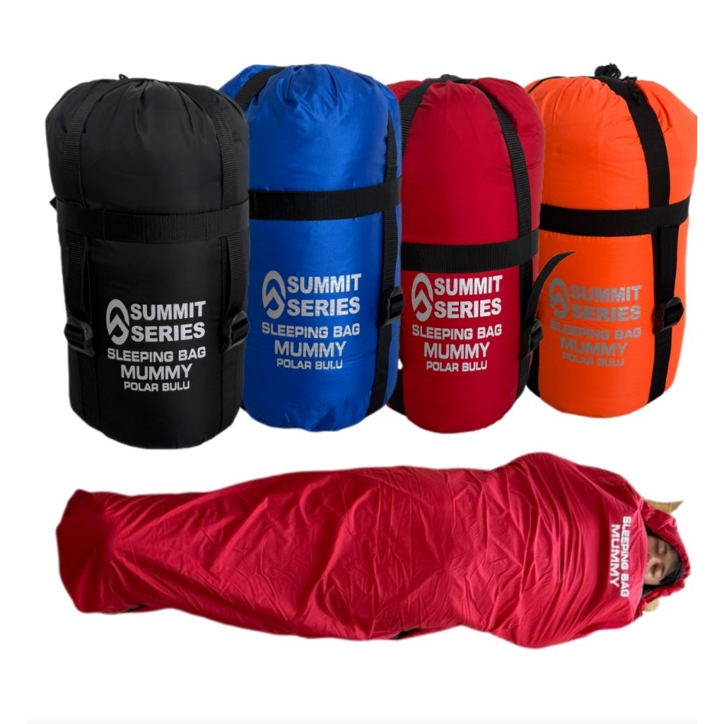 Sleeping Bag Camping Hiking Gunung Mummy Waterproof