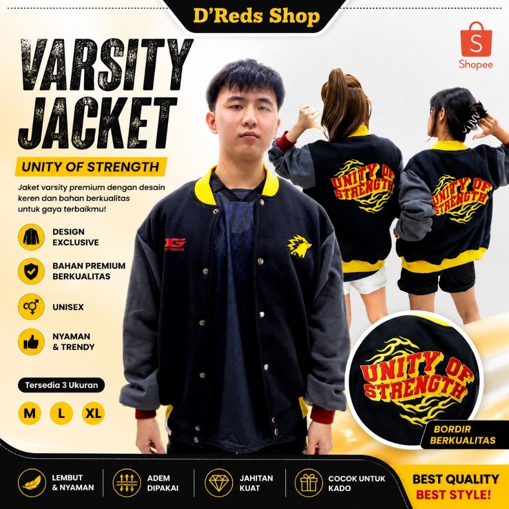 Varsity Jacket ONIC x DuniaGames (Size L)