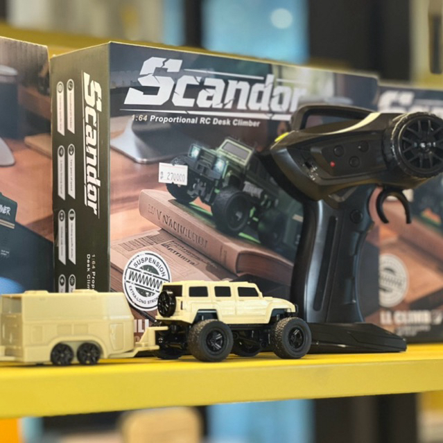 RC Scandor 1:64 Proportional Desk Climber + Trailer