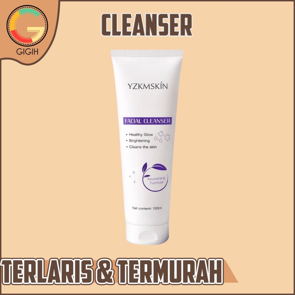 YZKMSKIN FACE WASH / FACIAL CLEANSER / PEMBERSIH WAJAH / SABUN CUCI WAJAH 100ML