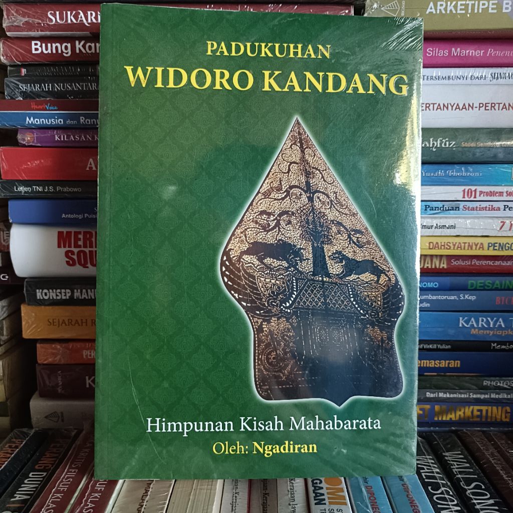 Buku original * kisah Mahabharata * pagelaran wayang kulit * padukuhan Widoro kandang