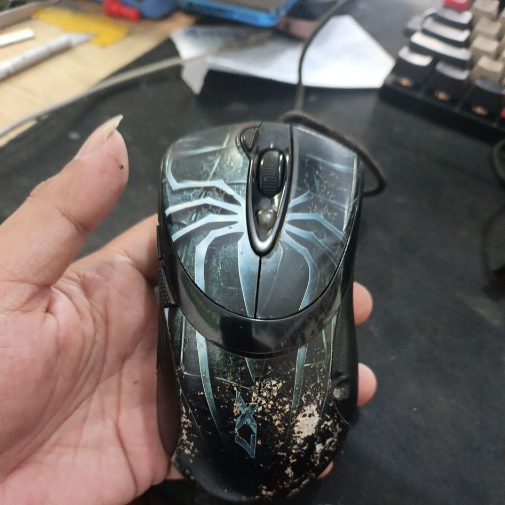 Mouse macro x7 spider A4tech 6 DPI- shift
