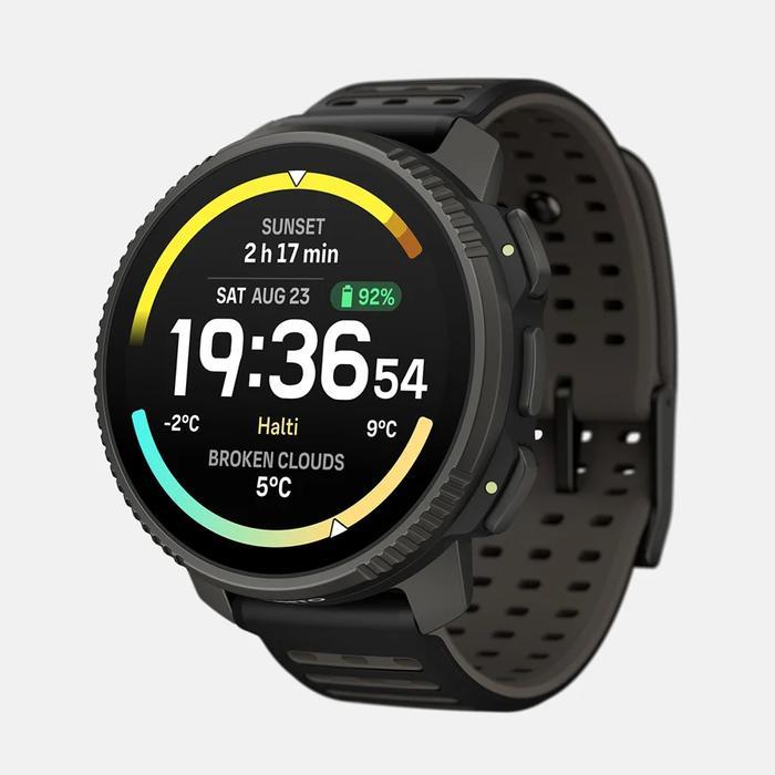 Original 100%!! Suunto Vertical 2 Titanium Black Multi-Band GPS Amoled Jam Tangan Smart Smartwatch G
