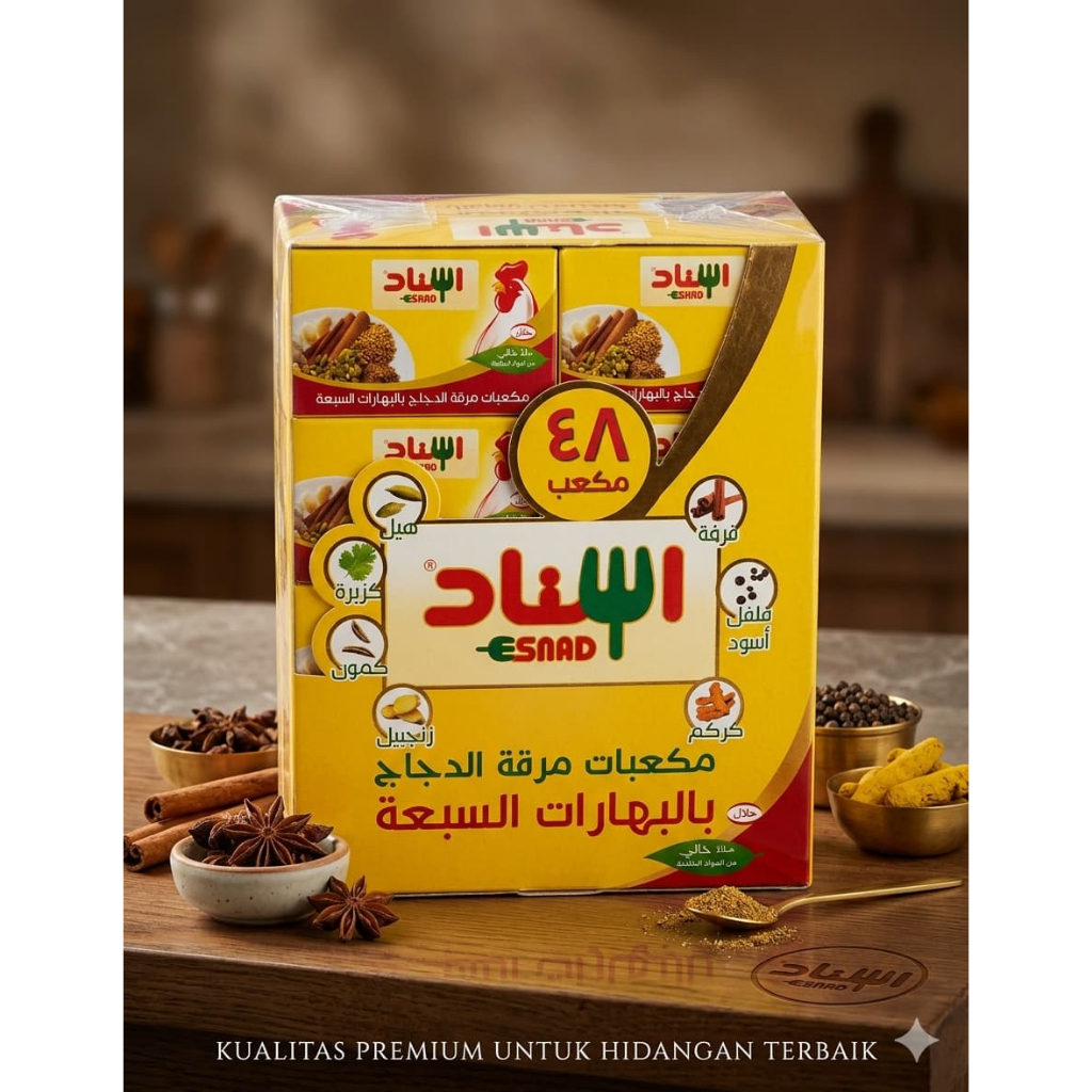 Bumbu Penyedap Rasa Esnad | Esnad Arab Chicken 4gr - 1pcs