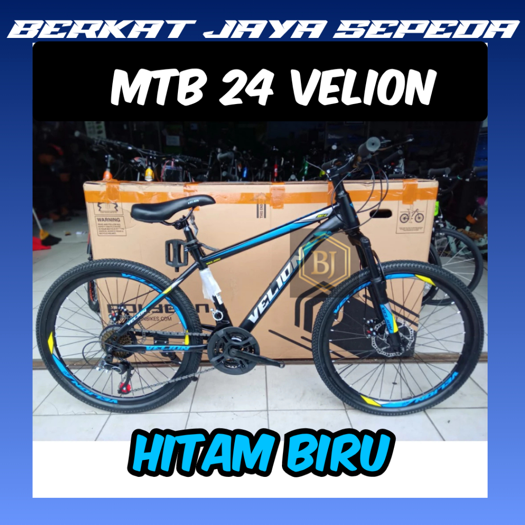 SEPEDA GUNUNG MTB 24 VELION 718 / SEPEDA GUNUNG DEWASA / SEPEDA ANAK REMAJA