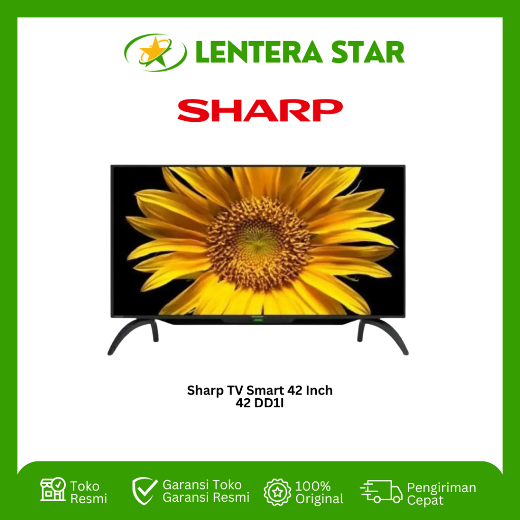 TV SHARP 42 INCH 2T-C42DD1i DIGITAL TV FULL HD 42 INCI