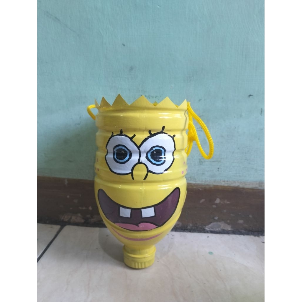 Pot gantung botol bekas 1,5 L